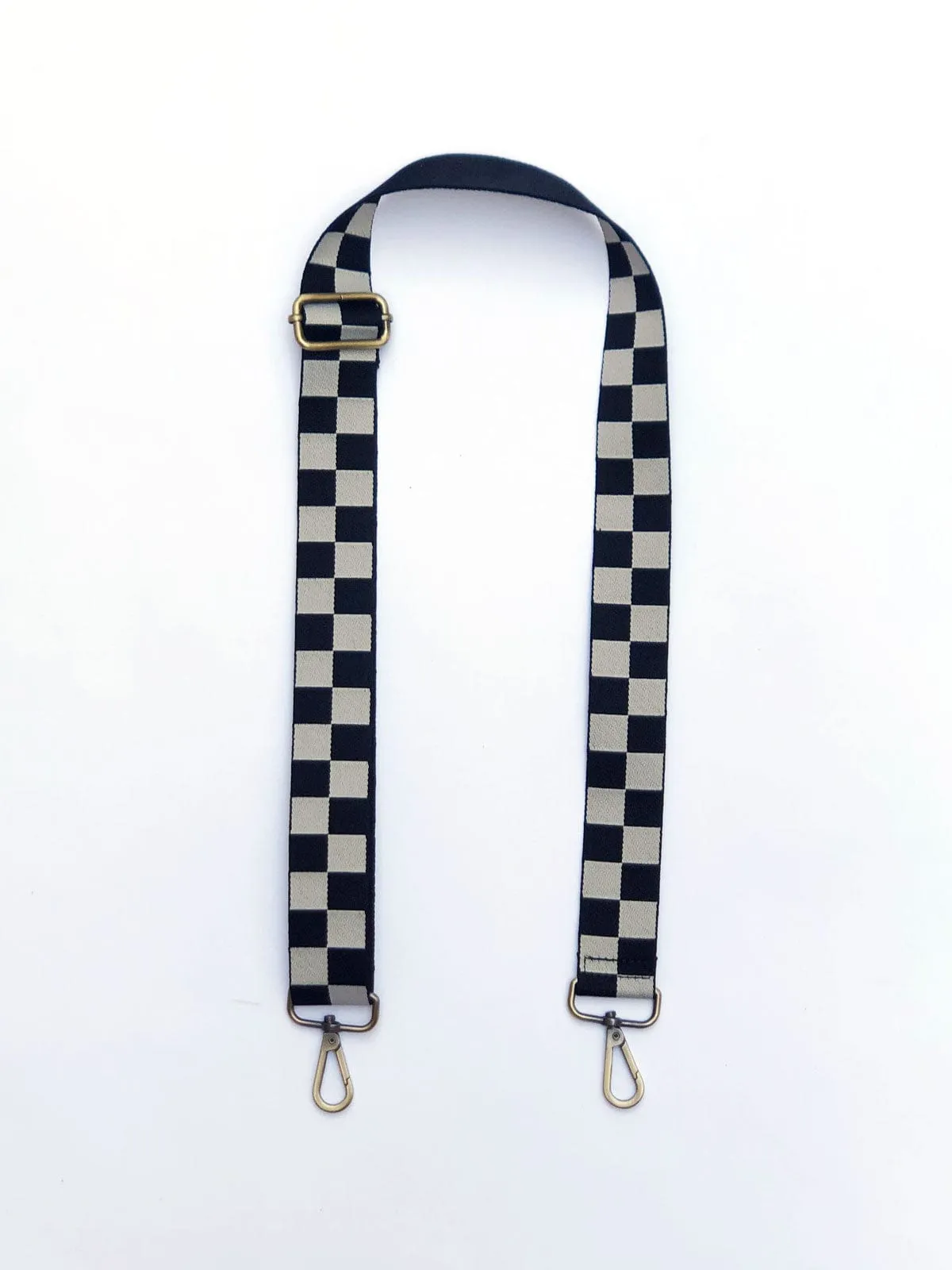 Bag and Strap Bundle: Checkered Strap and Bowie Pack in Camel