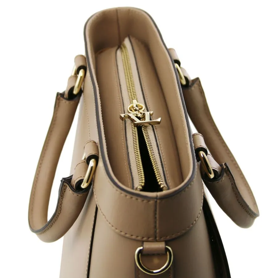 Demetra Leather Ruga Handbag