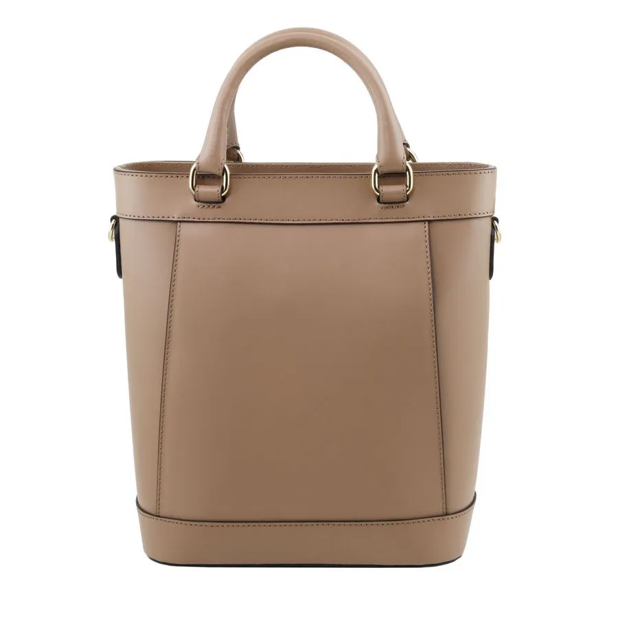 Demetra Leather Ruga Handbag