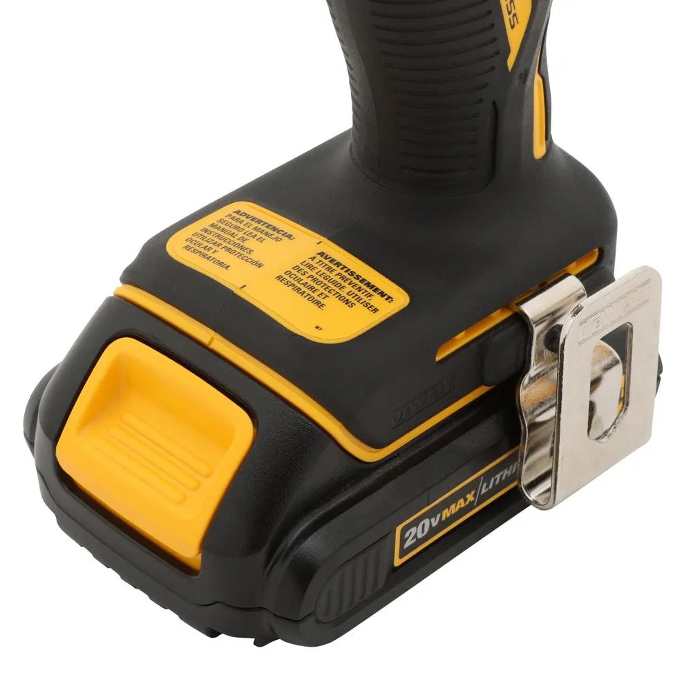 DeWalt DCF809C1 ATOMIC 20V Max Compact Brushless Impact Driver, Kit