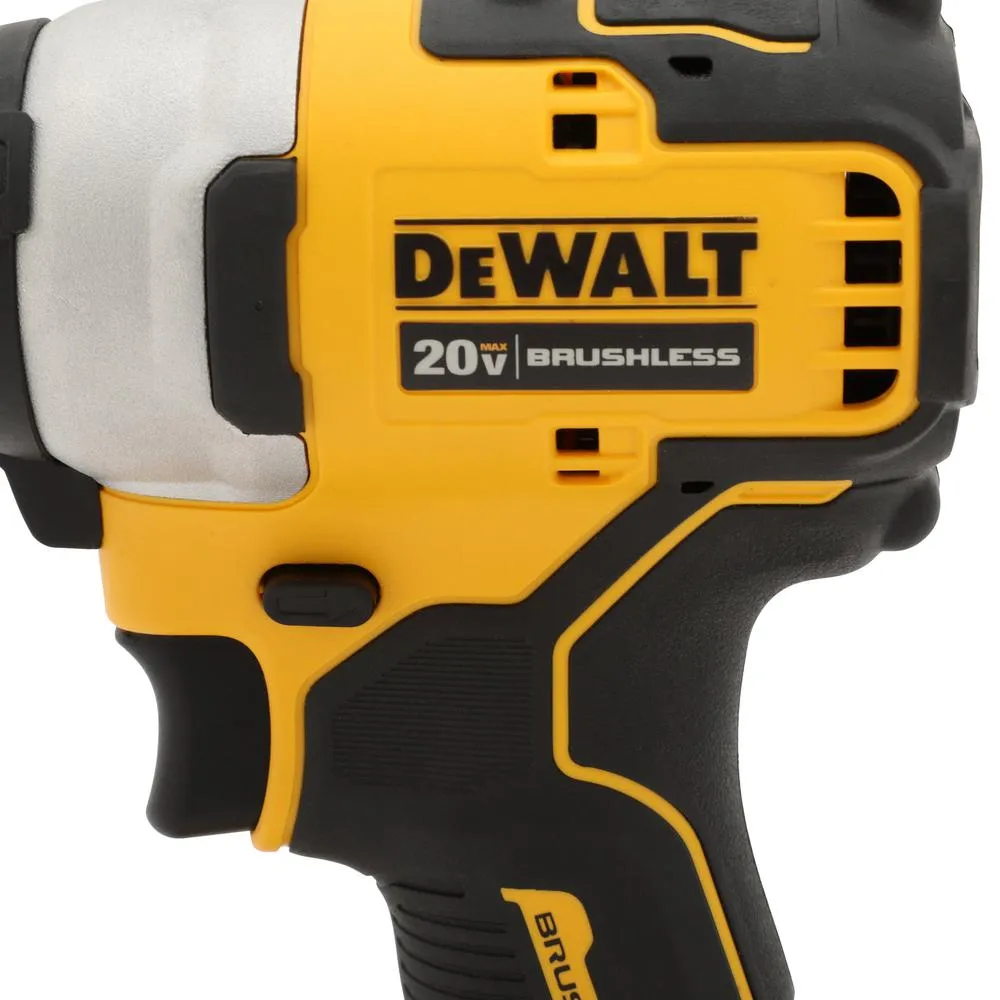 DeWalt DCF809C1 ATOMIC 20V Max Compact Brushless Impact Driver, Kit