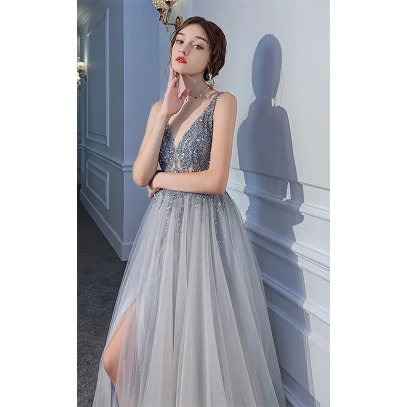 Funki Buys | Dresses | Women's Long Chiffon Tulle Prom Dress
