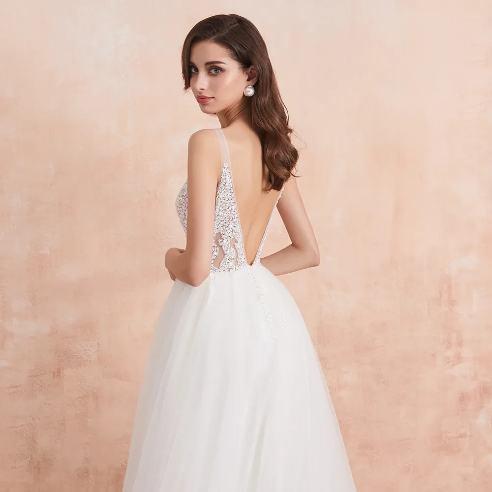 Funki Buys | Dresses | Women's Long Chiffon Tulle Prom Dress