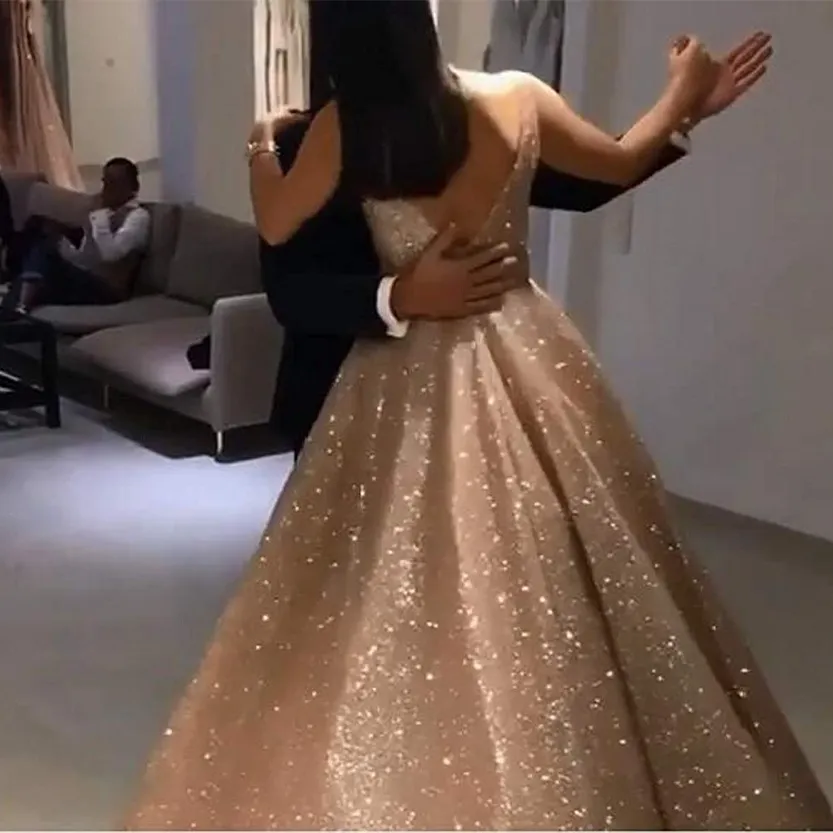 Funki Buys | Dresses | Women's Long Sparkly Sequin Ball Gown