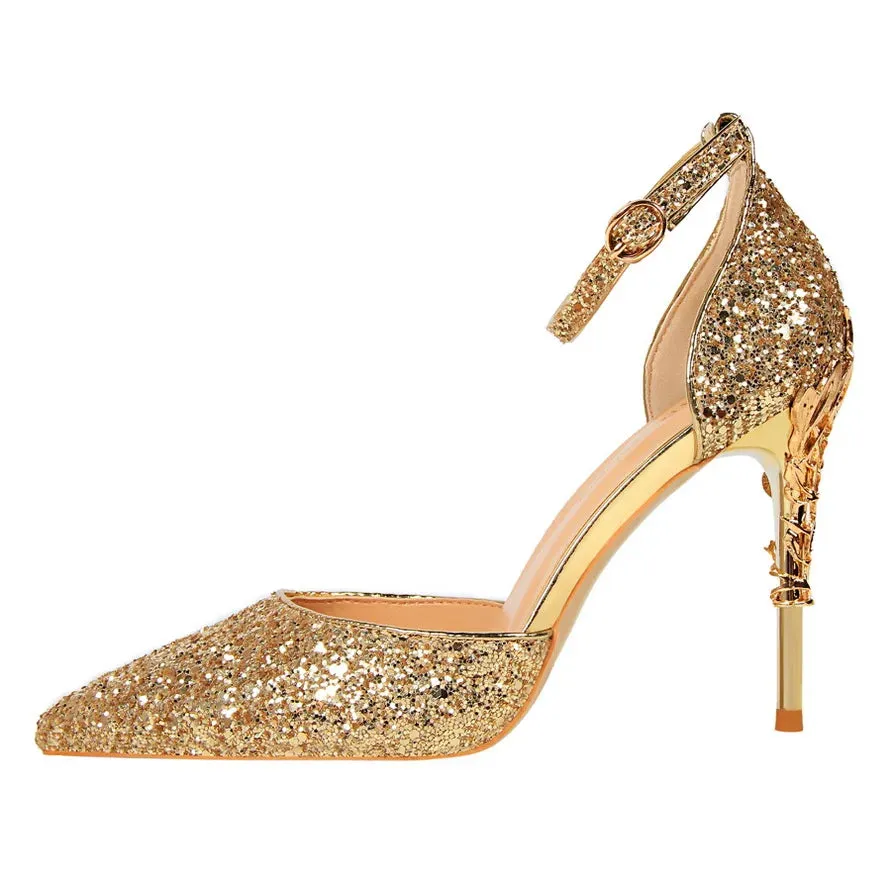 Funki Buys | Shoes | Women's Elegant Party Glitter Sandals