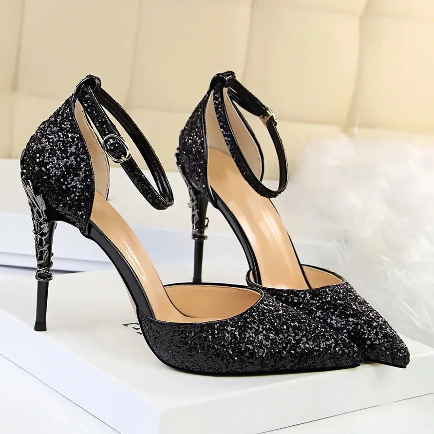 Funki Buys | Shoes | Women's Elegant Party Glitter Sandals