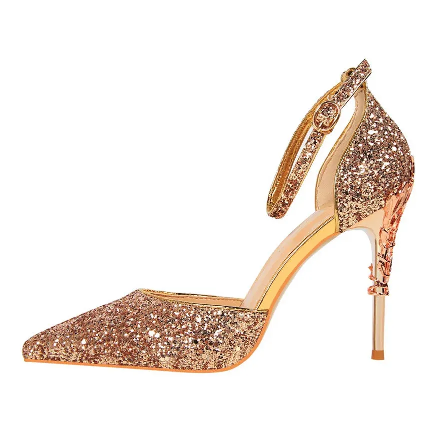 Funki Buys | Shoes | Women's Elegant Party Glitter Sandals