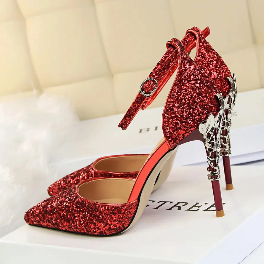 Funki Buys | Shoes | Women's Elegant Party Glitter Sandals