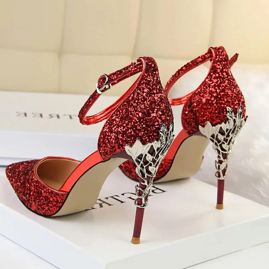 Funki Buys | Shoes | Women's Elegant Party Glitter Sandals