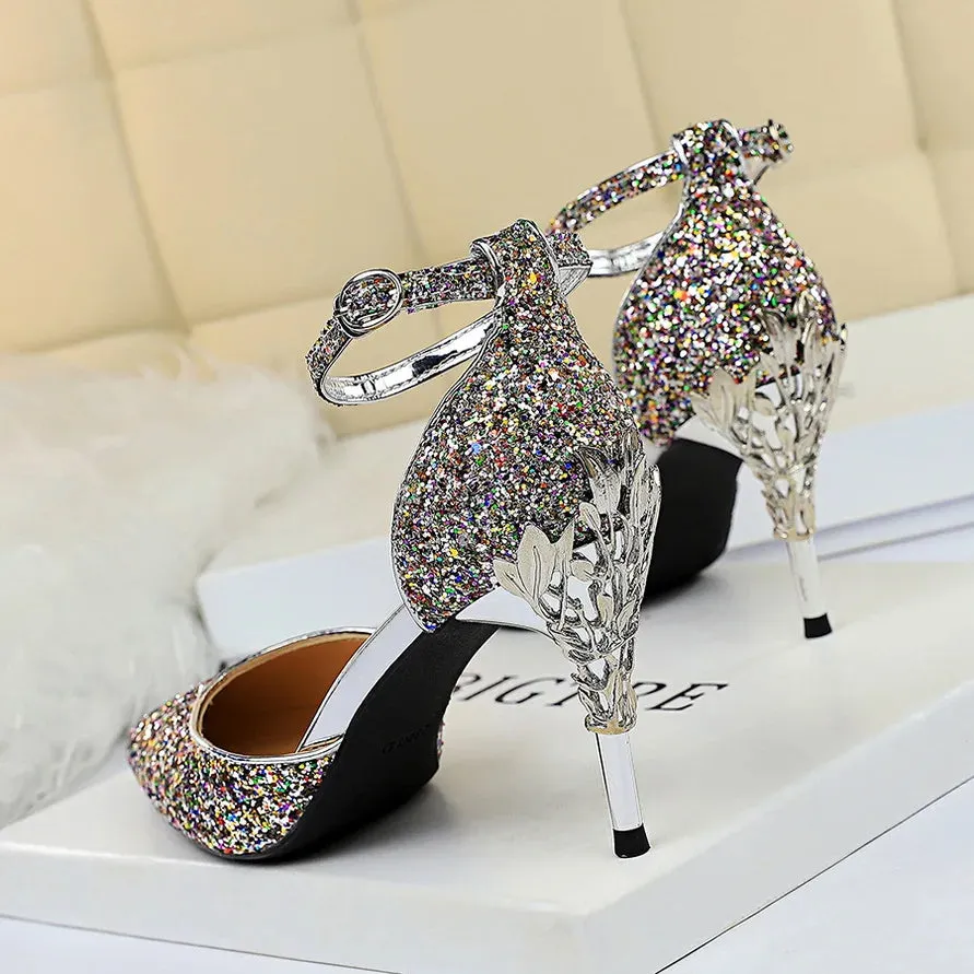 Funki Buys | Shoes | Women's Elegant Party Glitter Sandals