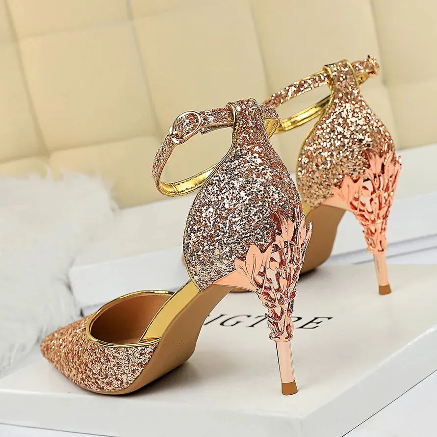 Funki Buys | Shoes | Women's Elegant Party Glitter Sandals
