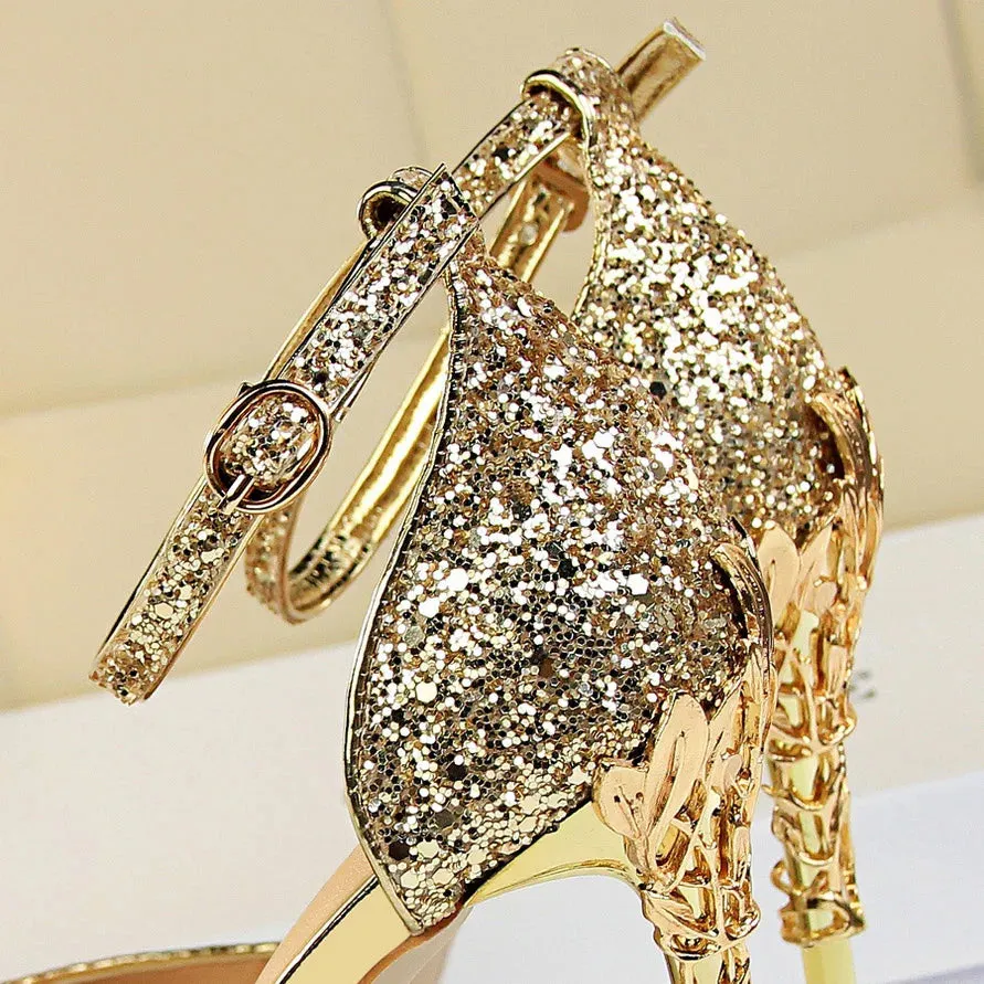 Funki Buys | Shoes | Women's Elegant Party Glitter Sandals