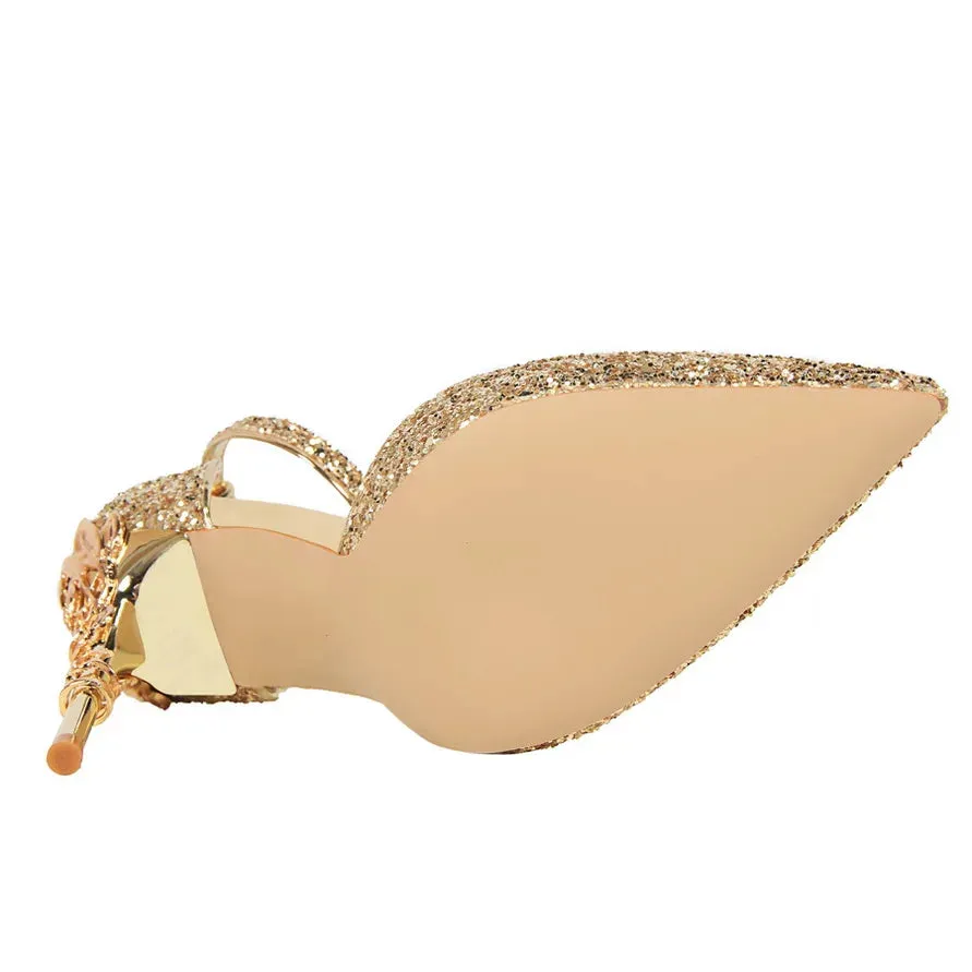 Funki Buys | Shoes | Women's Elegant Party Glitter Sandals