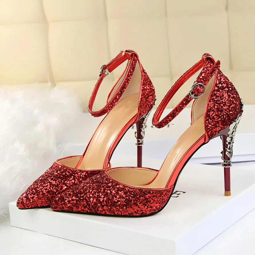 Funki Buys | Shoes | Women's Elegant Party Glitter Sandals
