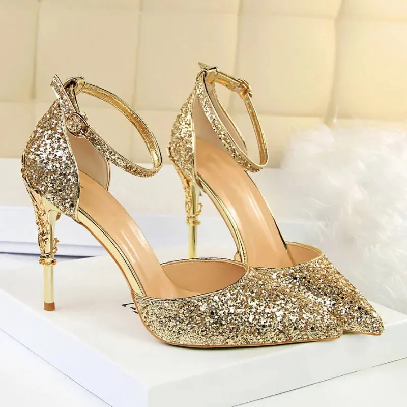 Funki Buys | Shoes | Women's Elegant Party Glitter Sandals