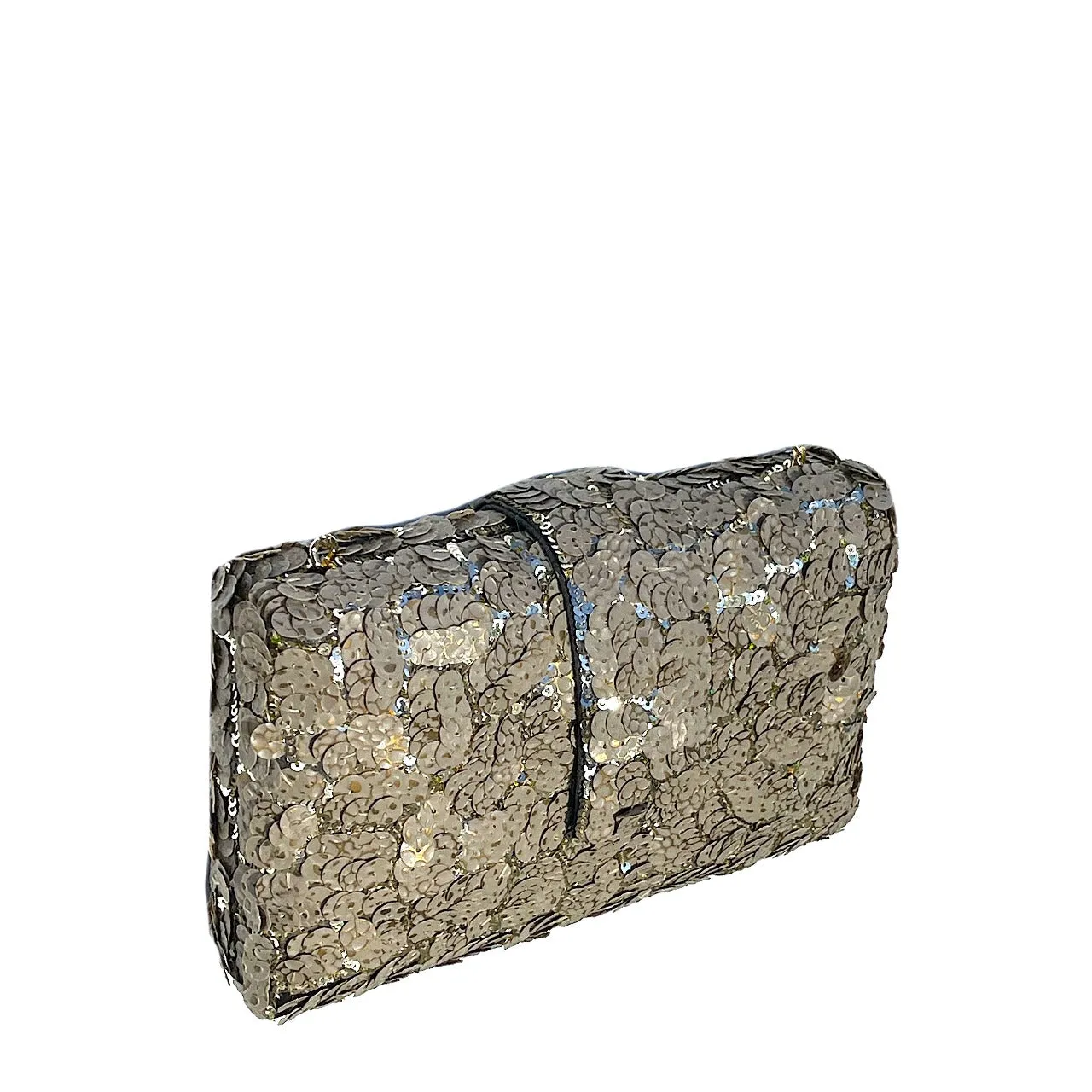 Gray Kitsch Clutch