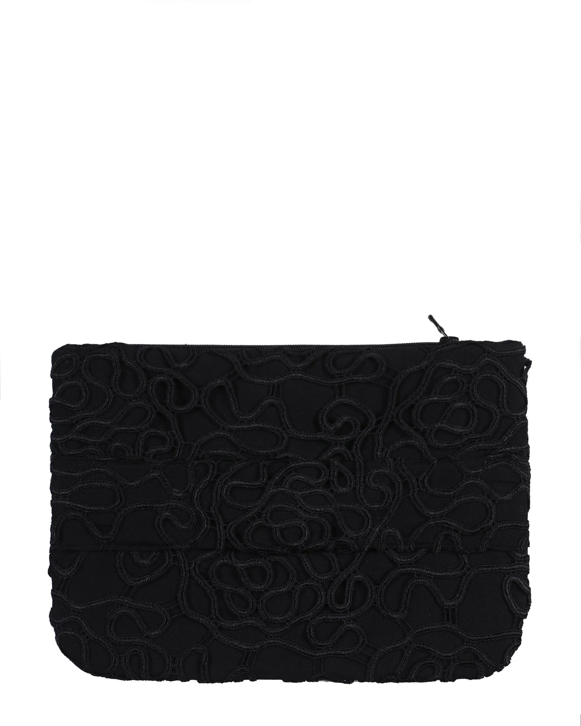 Lace Clutch with Hand Strap