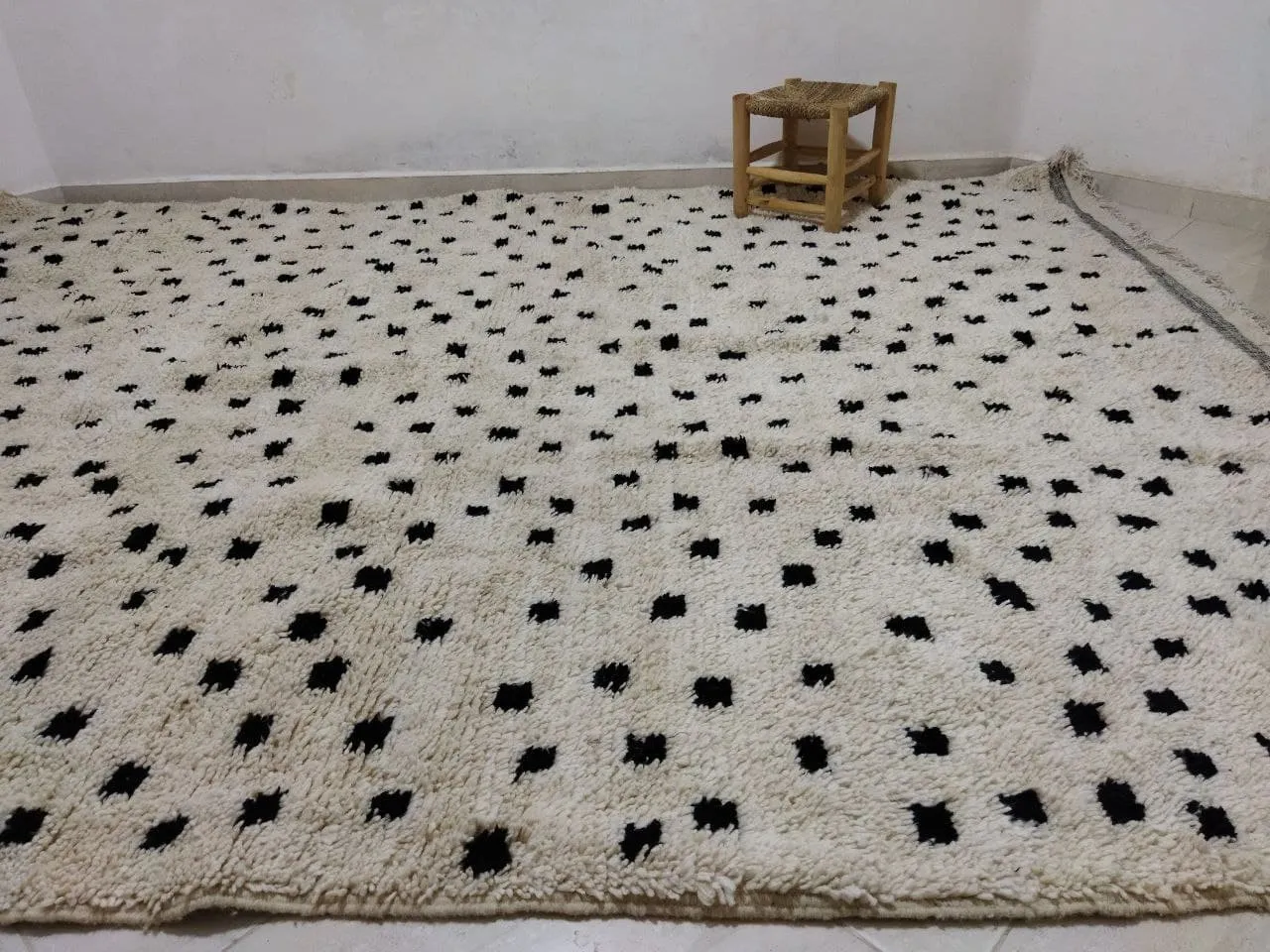 Moroccan rug Beni Ouarain rug 7x10 ft Handmade rug Berber rug
