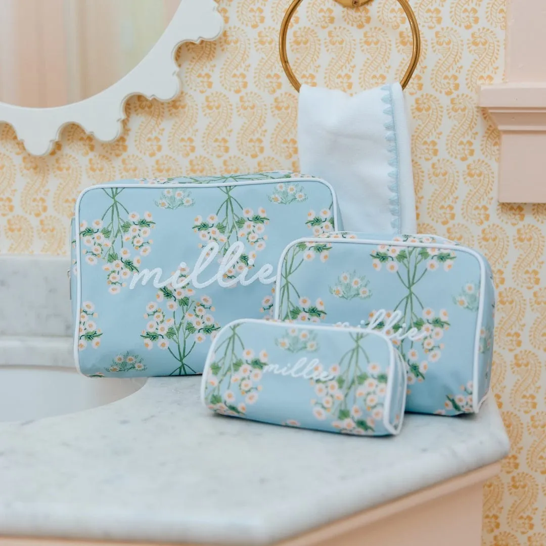 Patterned Toiletry Bag Trio (3 pieces)