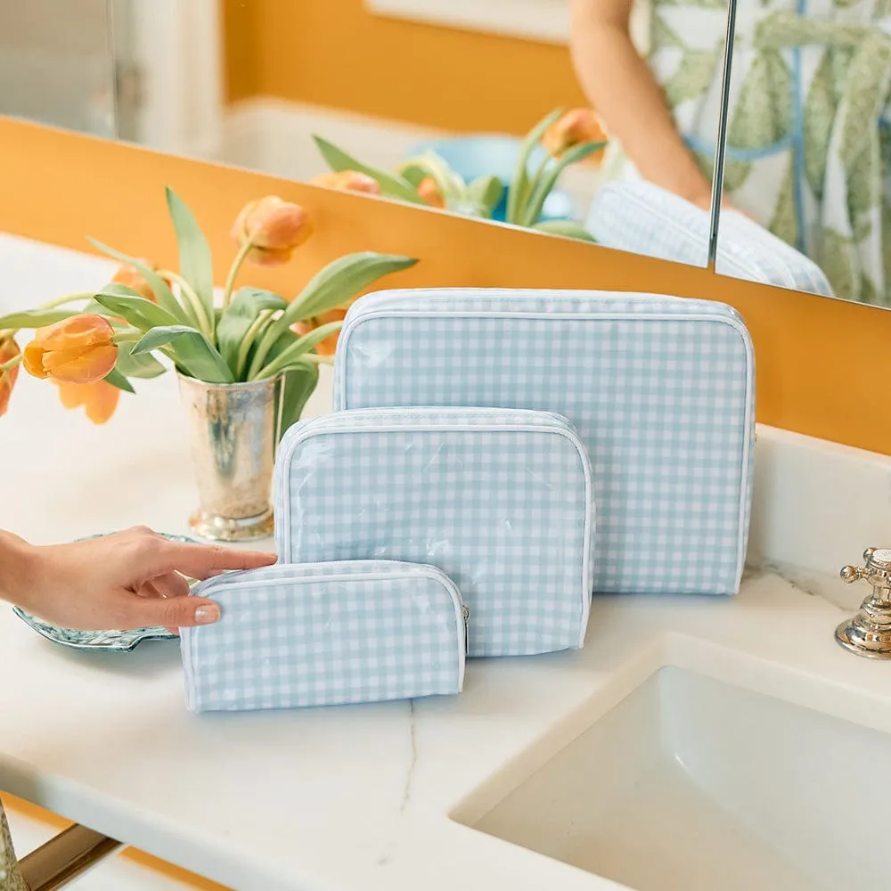 Patterned Toiletry Bag Trio (3 pieces)