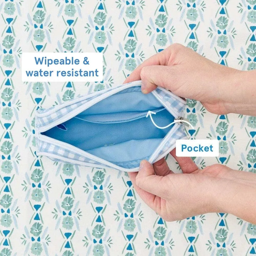 Patterned Toiletry Bag Trio (3 pieces)