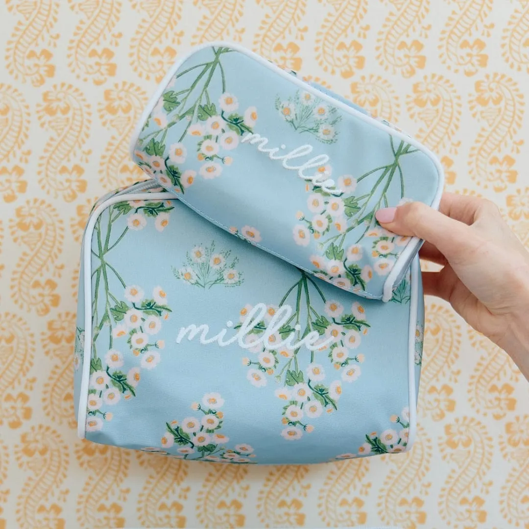 Patterned Toiletry Bag Trio (3 pieces)
