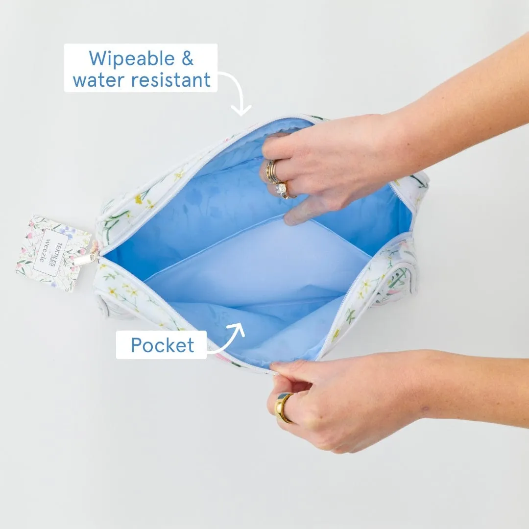 Patterned Toiletry Bag Trio (3 pieces)