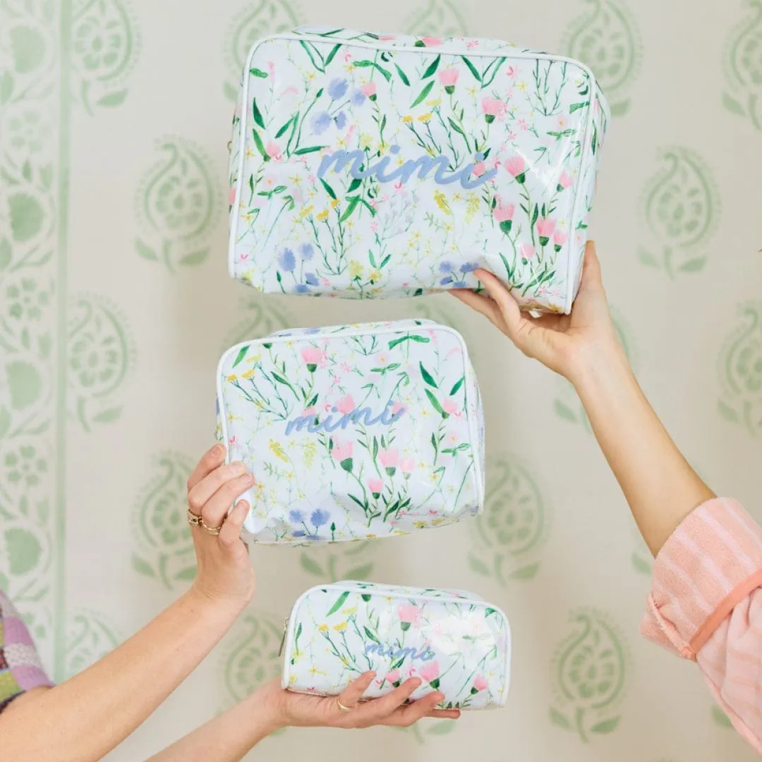 Patterned Toiletry Bag Trio (3 pieces)