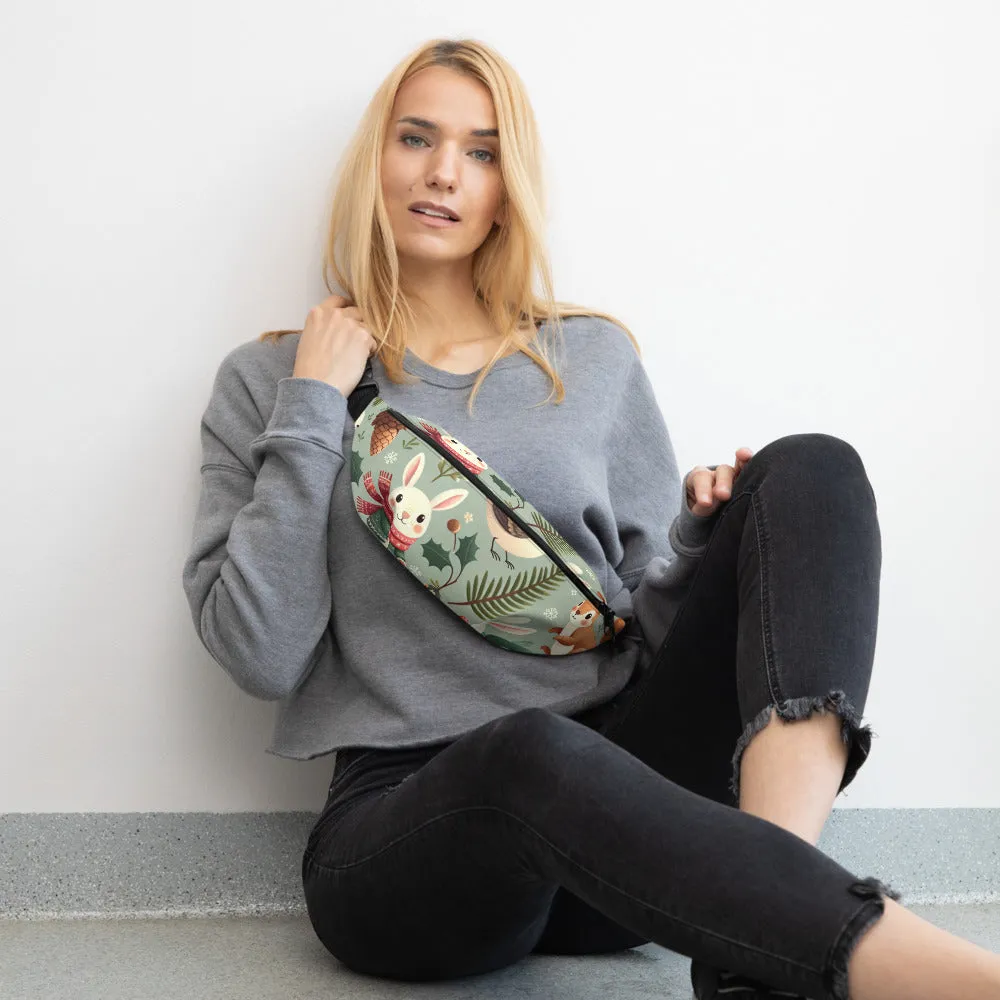 Whimsical Winter Wear Fanny Pack