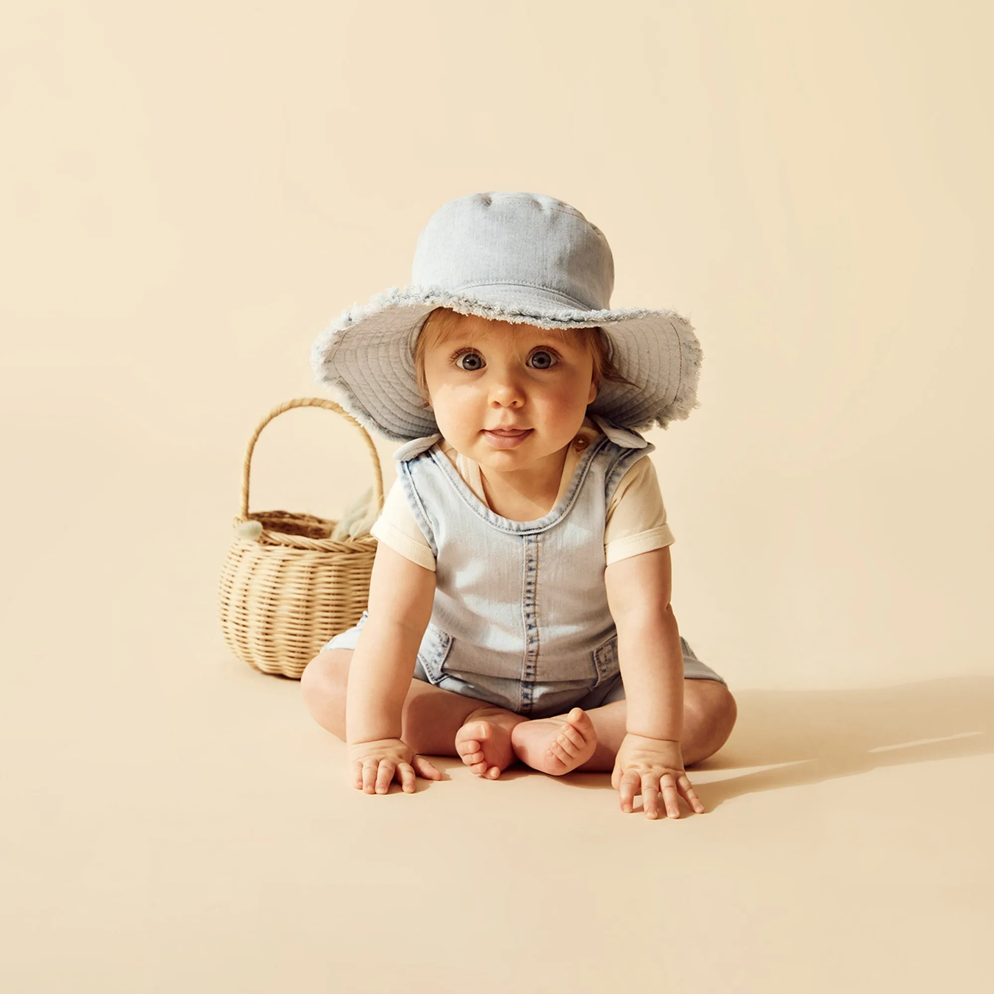 Wilson and Frenchy Denim Sun Hat